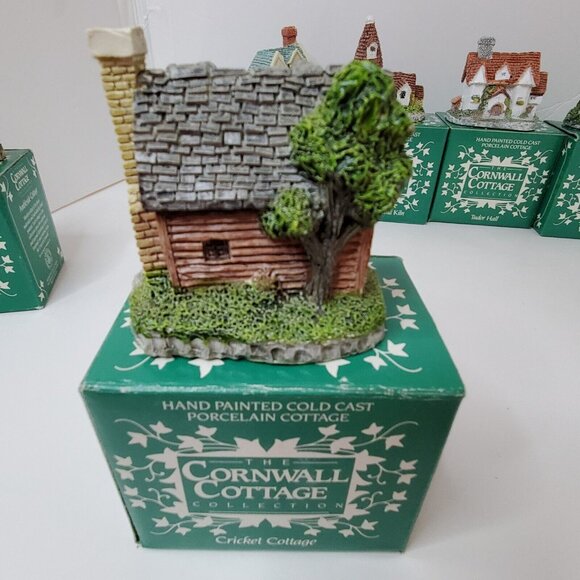 Cornwall Cottage Collection Set of 6 Vintage 1987 Hand Painted Museum Collection - Picture 6 of 16